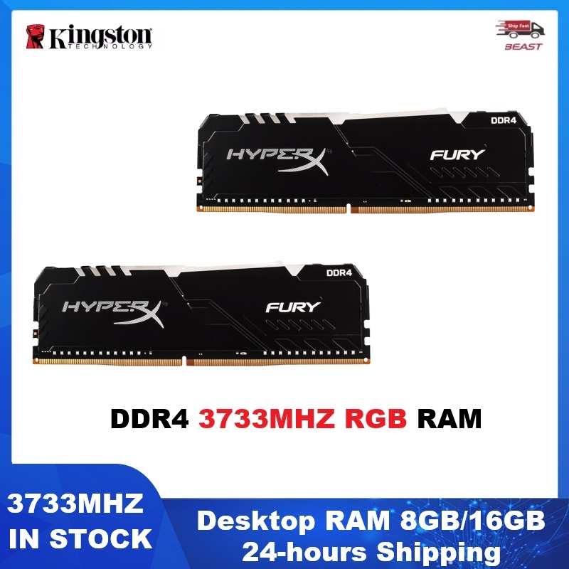 Ddr4 2400Mhz - Memoria RAM HYPERX FURY DDR4 para