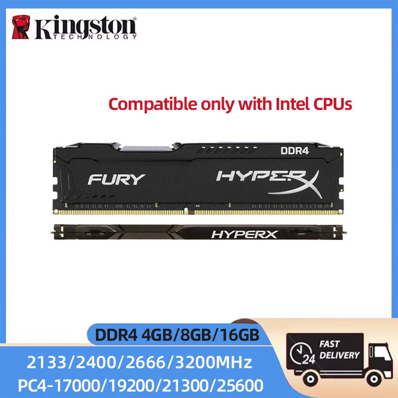 Ddr4 2400Mhz - Memoria RAM HyperX Fury DDR4 4GB