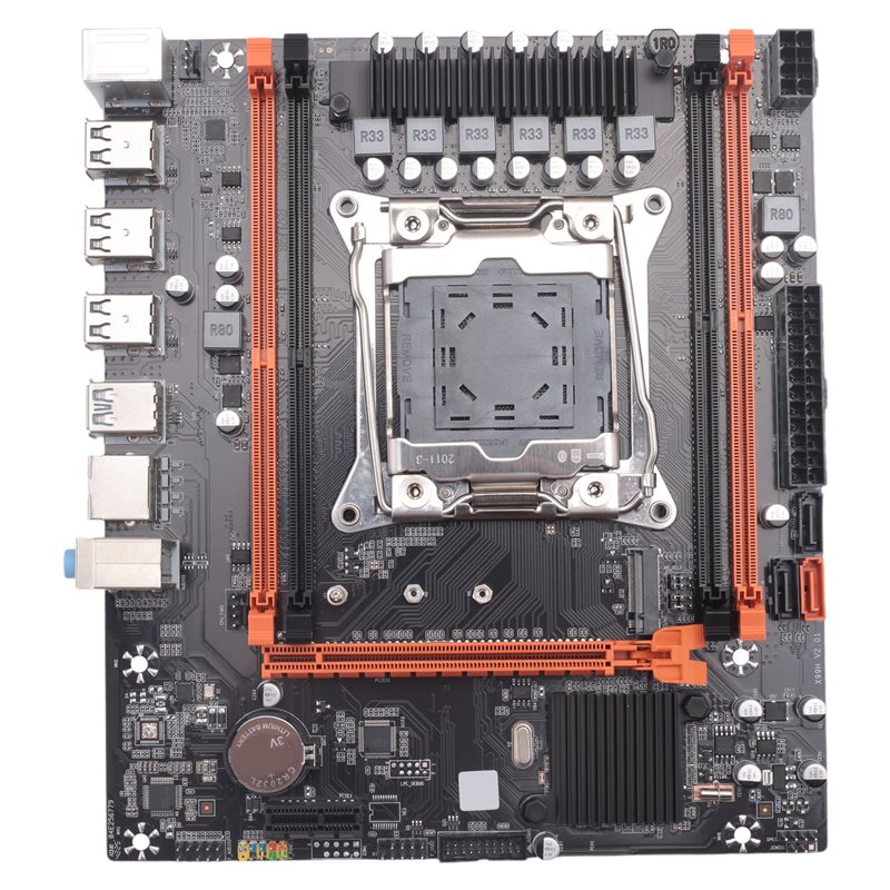 Ecc Ram Server - Placa base QWE-X99 B85 LGA2011-3 4X