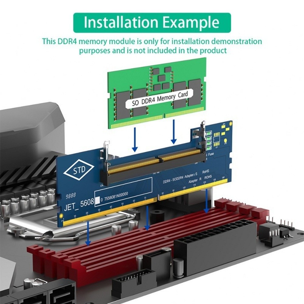 Adaptador de memoria DDR4 para - Sodimm Ddr4 reseña y precio