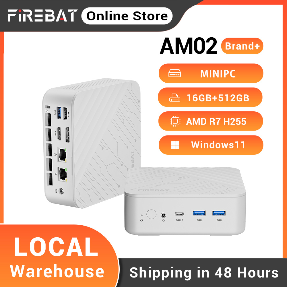 FIREBAT AM02 Mini PC AMD Ryzen - Ram Memory Module reseña y precio