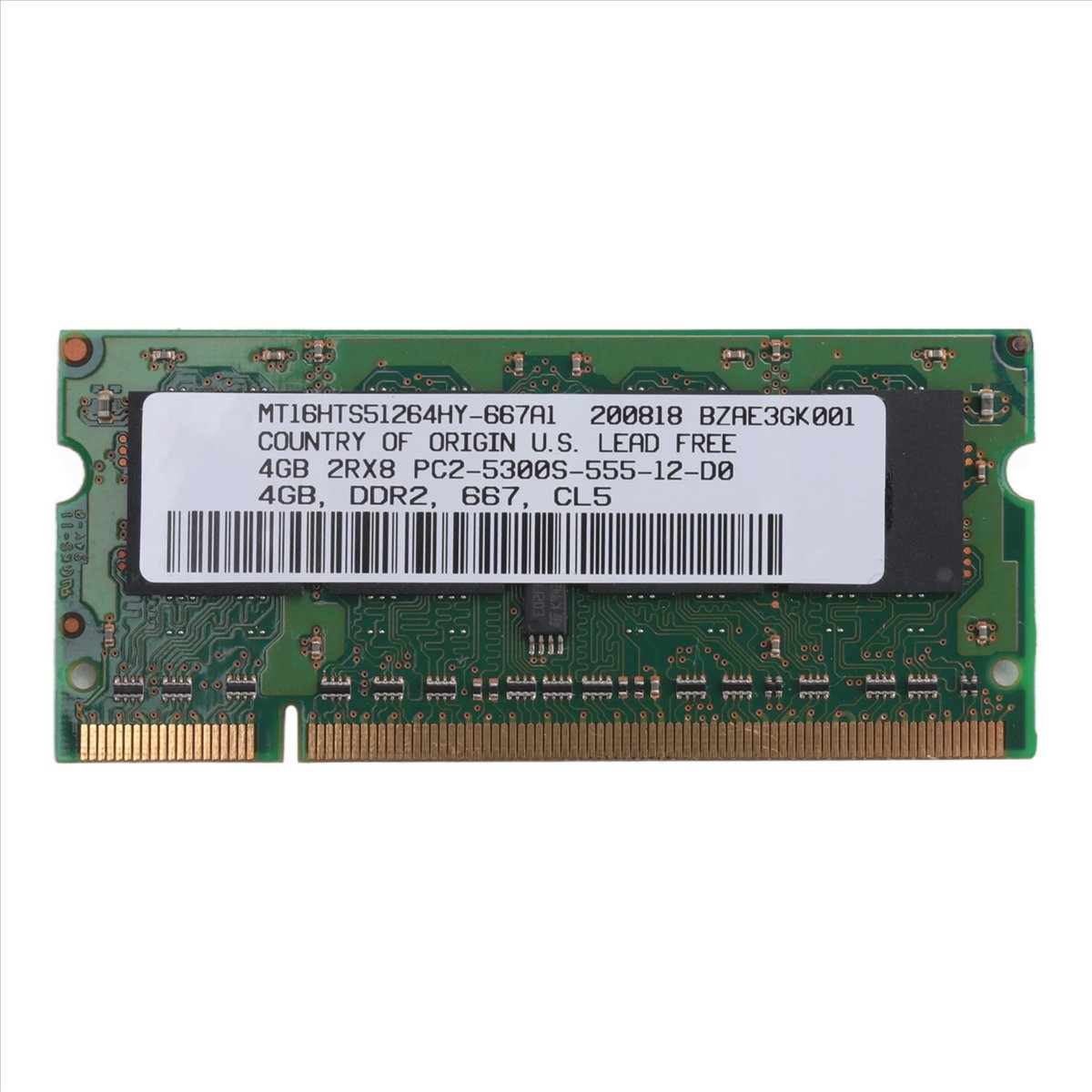 Memoria RAM para portátil ABAN - Ddr2 Ram reseña y precio