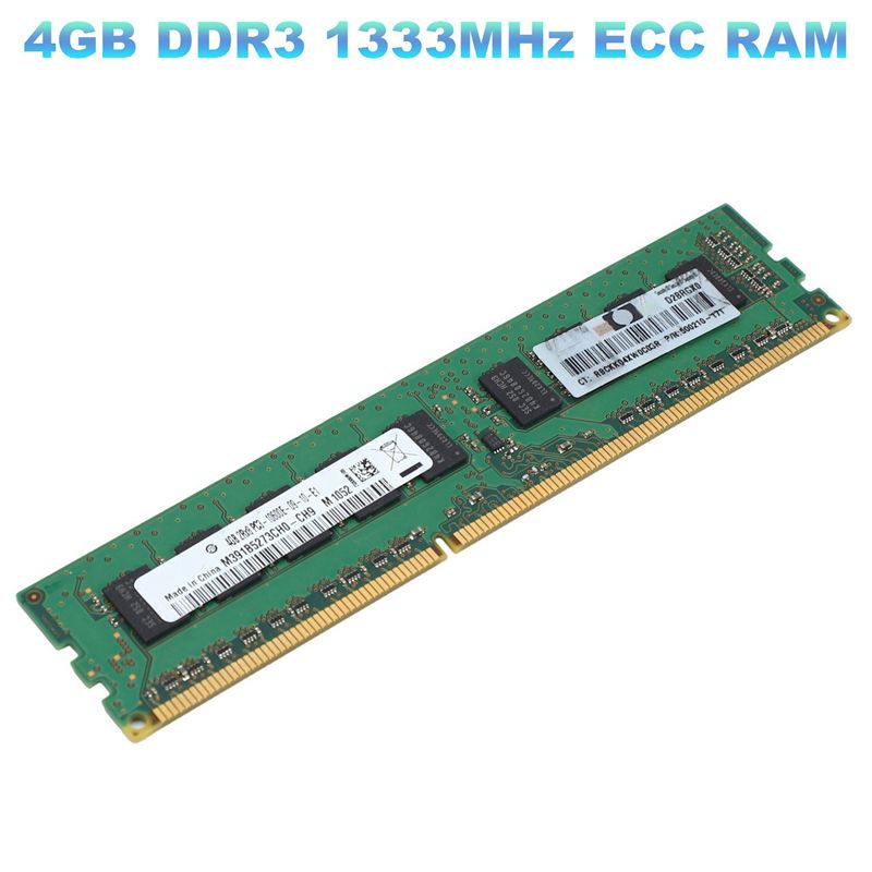 Exquisite-3X 4GB DDR3 1333Mhz  - Ecc Ram Server reseña y precio