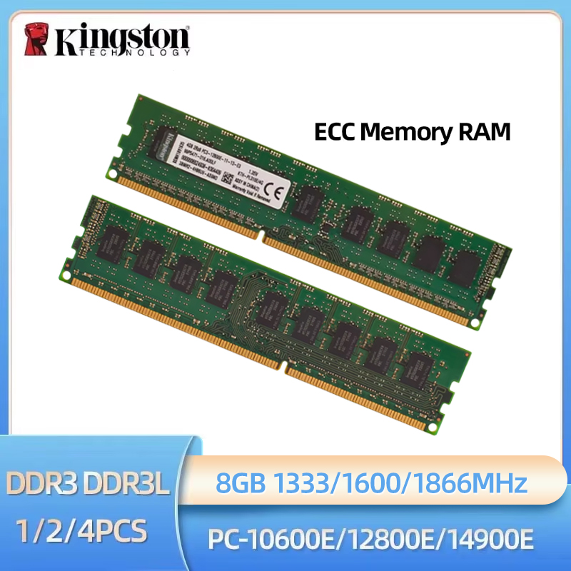 Memoria RAM Kingston ECC 8GB D - Ecc Ram Server reseña y precio