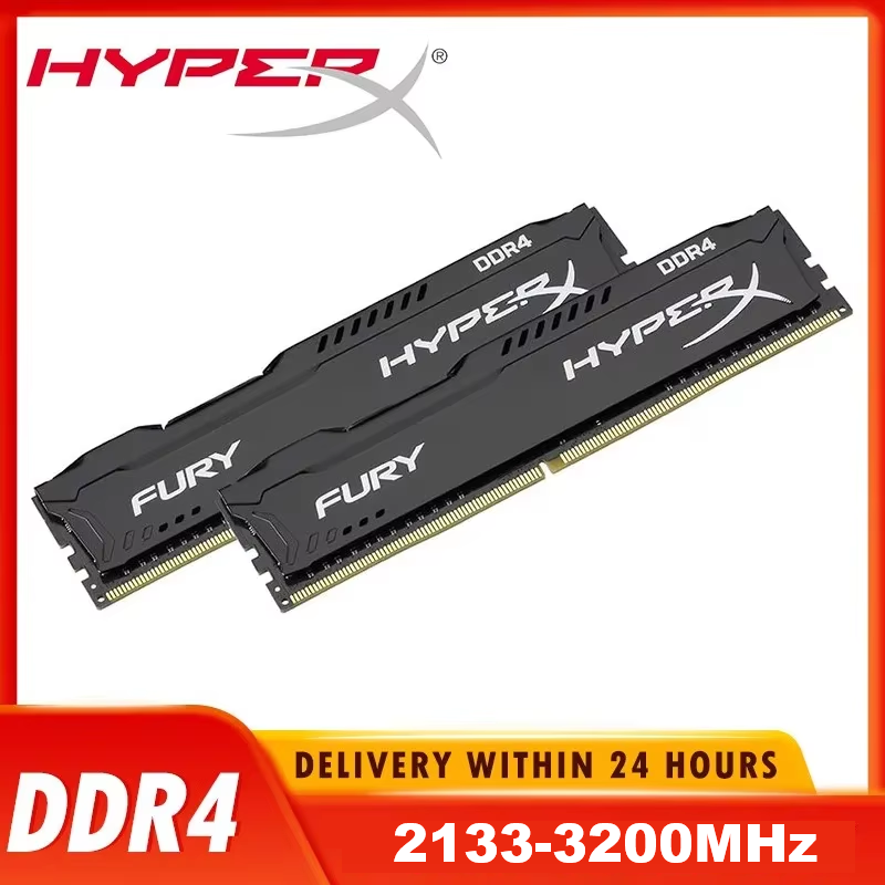 Memoria RAM HyperX Fury DDR4 O - Ddr4 2400Mhz reseña y precio