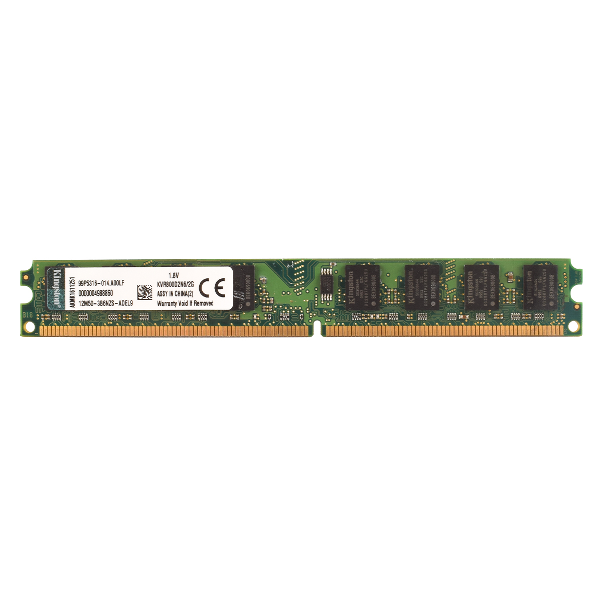 Kingston Memoria RAM DDR2 2GB  - Ddr2 Ram reseña y precio