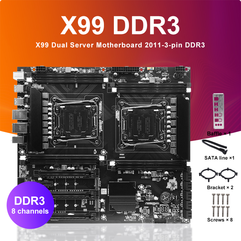 Placa base de Cpu de doble enc - Ecc Ram Server reseña y precio